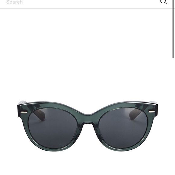 Brand new Oliver Peoples x The Row Women's Georgica 53mm Sunglasses, green - Picture 2 of 11